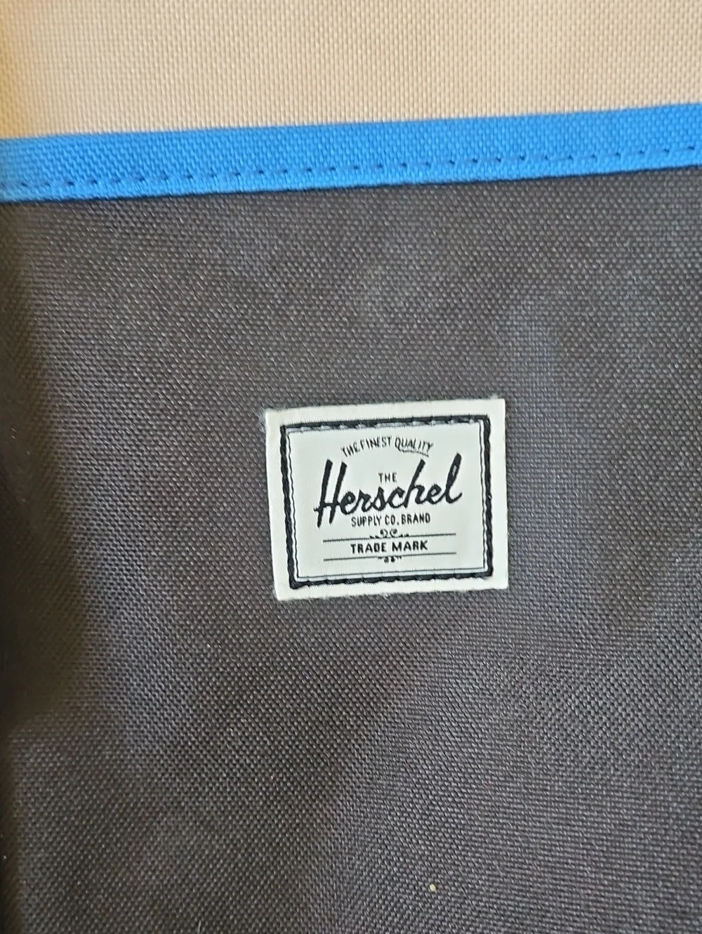 Herschel Supply Company Two-Tone Beige and Black Men's Backpack